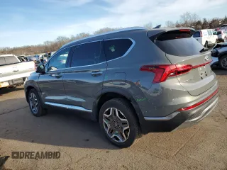 2022 Hyundai Santa Fe Limited with VIN 5NMS4DALXNH455491, listed as a Copart auction lot 47352185 with 36,467 mi miles and Salvage Title. Bid and sale history available at carsss.com. Image 2.
