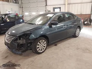 2014 Nissan Sentra SV with VIN 3N1AB7AP7EY215331, listed as a IAAI auction lot 41423935 with 200,419 mi miles. Bid and sale history available at carsss.com. Image 2.