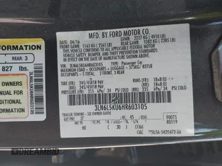 2017 Lincoln MKZ Hybrid Premiere with VIN 3LN6L5KU6HR603105, listed as a IAAI auction lot 41773788 with 135,775 mi miles. Bid and sale history available at carsss.com. Image 9.