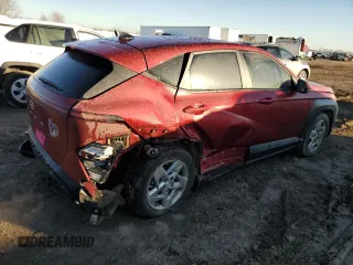 2024 Hyundai Kona SE with VIN KM8HA3ABXRU171373, listed as a Copart auction lot 43258535 with 20,253 mi miles and Salvage Title. Bid and sale history available at carsss.com. Image 3.