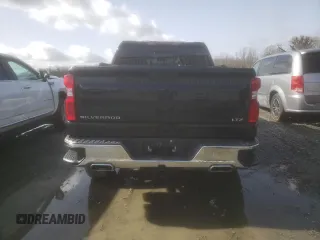 2021 Chevrolet Silverado 1500 LTZ with VIN 3GCUYGET0MG338974, listed as a Copart auction lot 47618705 with 87,076 mi miles and Salvage Title. Bid and sale history available at DreamBid. Image 6.