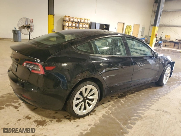 2023 Tesla Model 3 with VIN 5YJ3E1EA5PF451975, listed as a Copart auction lot 52501005 with 93,733 mi miles and Clean Title. Bid and sale history available at carsss.com. Image 3.