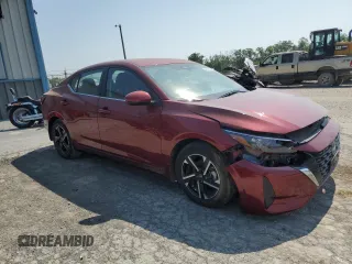 2025 Nissan Sentra SV z VIN 3N1AB8CV5SY270759, wystawiony jako Copart lot #58352675 z przebiegiem 4333 mil mil oraz Szkoda całkowita • Salvage title. Historia ofert i sprzedaży dostępna na DreamBid. Obrazek 4.