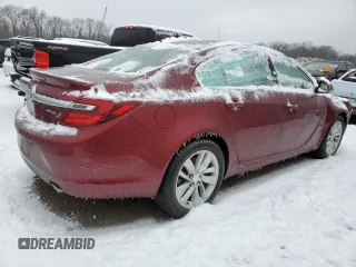 2017 Buick Regal Premium II with VIN 2G4GS5GX4H9112595, listed as a Copart auction lot 43716315 with 82,261 mi miles and Non Repairable. Bid and sale history available at DreamBid. Image 3.