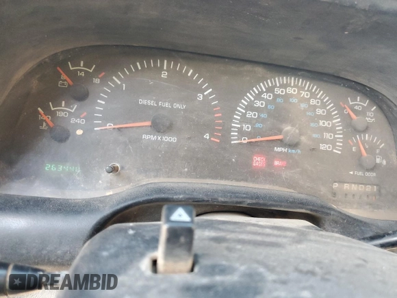 2000 Dodge 2500 z VIN 1B7KF2367YJ189044, wystawiony jako Copart lot #74920094 z przebiegiem 263 440 mil mil oraz Szkoda całkowita • Salvage title. Historia ofert i sprzedaży dostępna na DreamBid. Obrazek 9.