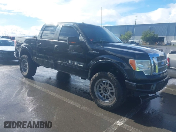 2011 Ford F-150 XLT with VIN 1FTFW1ET1BFA99509, listed as a IAAI auction lot 41789526 with 169,442 mi miles. Bid and sale history available at carsss.com. Image 1.