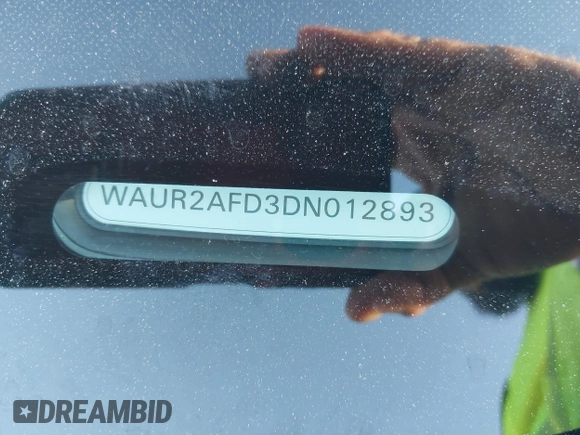 2013 Audi A8 L 4.0L with VIN WAUR2AFD3DN012893, listed as a IAAI auction lot 41209419 with 116,990 mi miles. Bid and sale history available at carsss.com. Image 17.