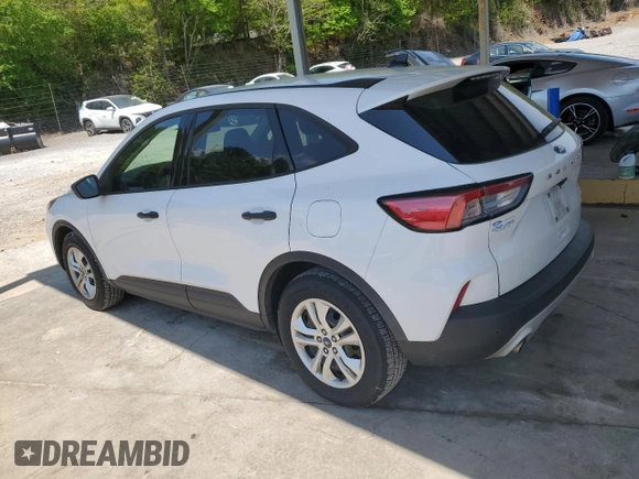 2020 Ford Escape S with VIN 1FMCU0F69LUA84390, listed as a Copart auction lot 53458255 with 107,812 mi miles and Clean Title. Bid and sale history available at carsss.com. Image 2.