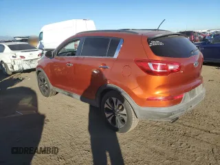 2011 Kia Sportage SX with VIN KNDPCCA63B7164881, listed as a Copart auction lot 81780484 with 126,153 mi miles and Salvage Title. Bid and sale history available at carsss.com. Image 2.