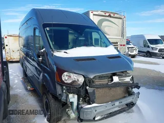 2021 Ford Transit Cargo с VIN 1FTBR3X89MKA54791, выставлен на аукционе IAAI как лот 40500801 с пробегом 57 847 миль миль и . История ставок и продаж доступна на DreamBid. Изображение 1.