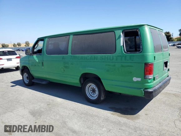 2012 Ford Econoline Passenger XL with VIN 1FBSS3BL0CDB35654, listed as a Copart auction lot 63065805 with 189,702 mi miles and Salvage title. Bid and sale history available at DreamBid. Image 2.