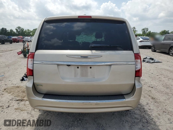 2014 Chrysler Town & Country Touring with VIN 2C4RC1BG3ER293274, listed as a Copart auction lot 55313475 with 228,071 mi miles and Salvage Title. Bid and sale history available at carsss.com. Image 6.