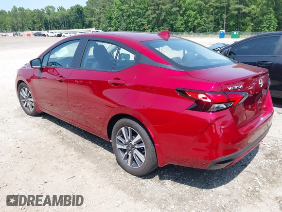2023 Nissan Versa SV with VIN 3N1CN8EV6PL830418, listed as a IAAI auction lot 42393064 with 19,414 mi miles and . Bid and sale history available at DreamBid. Image 3.