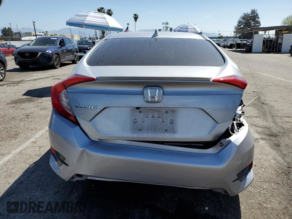 2020 Honda Civic EX-L z VIN 19XFC1F70LE209746, wystawiony jako Copart lot #52141315 z przebiegiem 84 387 mil mil oraz Szkoda całkowita • Salvage title. Historia ofert i sprzedaży dostępna na DreamBid. Obrazek 6.