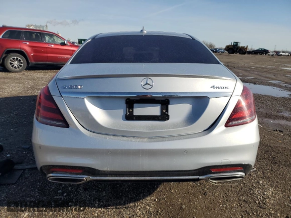2019 Mercedes-Benz S 560 with VIN WDDUG8GBXKA465035, listed as a Copart auction lot 50627915 with Not Provided miles and Salvage Title. Bid and sale history available at DreamBid. Image 6.