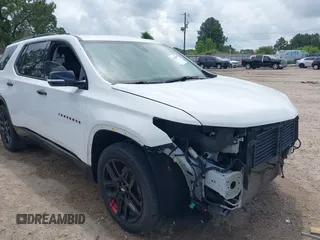2019 Chevrolet Traverse Premier with VIN 1GNERKKW5KJ287770, listed as a IAAI auction lot 42164590 with 71,770 mi miles. Bid and sale history available at carsss.com. Image 6.