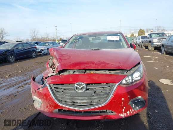 2014 Mazda 3 i Grand Touring with VIN JM1BM1W76E1123407, listed as a IAAI auction lot 41416500 with 95,310 mi miles and . Bid and sale history available at carsss.com. Image 12.