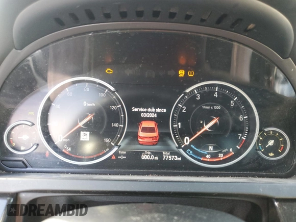 2014 BMW 7 Series 750i с VIN WBAYA8C56ED825303, выставлен на аукционе Copart как лот 46189695 с пробегом 77 573 миль миль и Списание • Salvage title. История ставок и продаж доступна на DreamBid. Изображение 9.