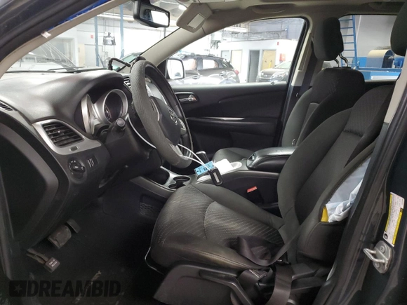 2017 Dodge Journey Crossroad Plus with VIN 3C4PDCGG6HT613665, listed as a Copart auction lot 59414575 with 153,223 mi miles and Salvage title. Bid and sale history available at DreamBid. Image 7.