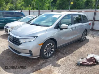 2024 Honda Odyssey EX-L z VIN 5FNRL6H66RB044786, wystawiony jako IAAI lot #42484466 z przebiegiem 40 016 mil mil oraz . Historia ofert i sprzedaży dostępna na DreamBid. Obrazek 18.