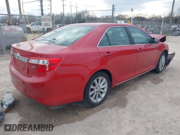 2014 Toyota Camry L with VIN 4T4BF1FK1ER375189, listed as a IAAI auction lot 41499130 with 42,569 mi miles. Bid and sale history available at carsss.com. Image 4.