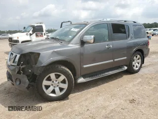 2010 Nissan Armada SE z VIN 5N1BA0NC4AN619905, wystawiony jako Copart lot #54735775 z przebiegiem 228 154 mil mil oraz Szkoda całkowita • Salvage title. Historia ofert i sprzedaży dostępna na DreamBid. Obrazek 1.
