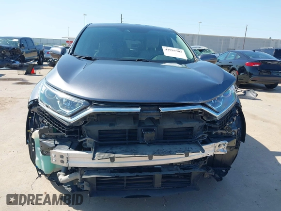 2020 Honda CR-V EX-L with VIN 2HKRW1H83LH423622, listed as a IAAI auction lot 41985902 with 1 mi miles. Bid and sale history available at carsss.com. Image 12.