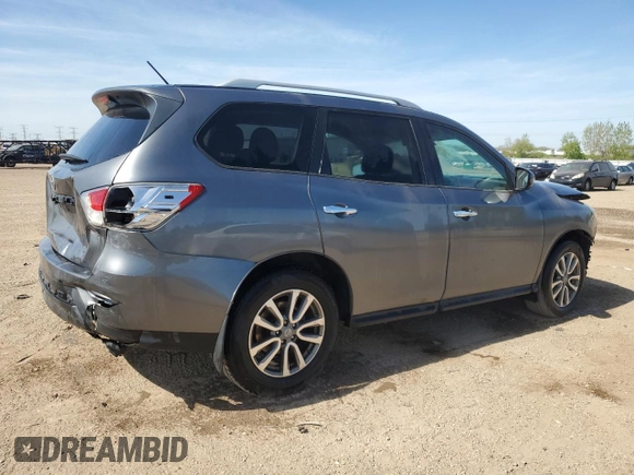 2016 Nissan Pathfinder Platinum z VIN 5N1AR2MN8GC614746, wystawiony jako Copart lot #56227895 z przebiegiem 135 306 mil mil oraz Szkoda całkowita • Salvage title. Historia ofert i sprzedaży dostępna na DreamBid. Obrazek 3.