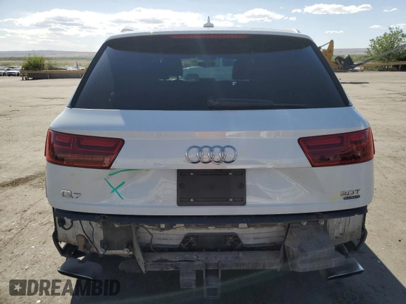 2017 Audi Q7 Premium Plus z VIN WA1LAAF78HD021472, wystawiony jako Copart lot #54384615 z przebiegiem 103 102 mil mil oraz Szkoda całkowita • Salvage title. Historia ofert i sprzedaży dostępna na DreamBid. Obrazek 6.