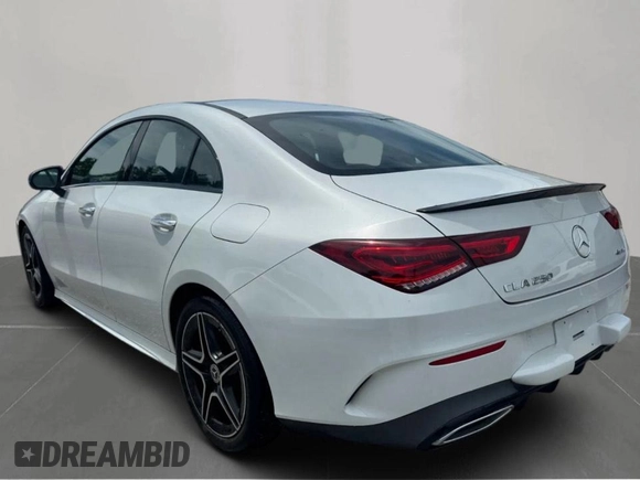 2021 Mercedes-Benz CLA 250 with VIN W1K5J4HB7MN179863, listed as a Copart auction lot 57399445 with 35,378 mi miles and Clean title. Bid and sale history available at DreamBid. Image 3.