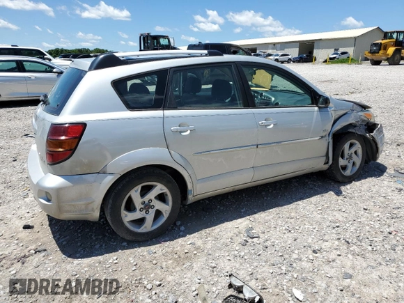 2004 Pontiac Vibe with VIN 5Y2SL62804Z439108, listed as a Copart auction lot 57895945 with 299,999 mi miles and Salvage title. Bid and sale history available at DreamBid. Image 3.