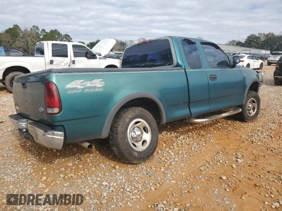 1997 Ford F-150 XL with VIN 1FTDX1869VKB05501, listed as a Copart auction lot 88164845 with 146,840 mi miles and Salvage Title. Bid and sale history available at carsss.com. Image 3.