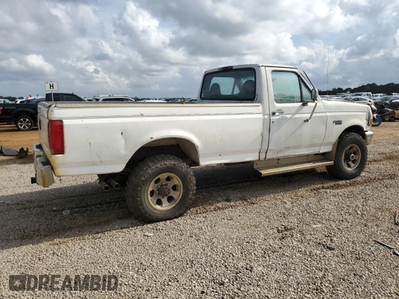 1997 Ford F-250 z VIN 3FTHF26H5VMA18931, wystawiony jako Copart lot #57015965 z przebiegiem 244 027 mil mil oraz Czysty tytuł • Clean title. Historia ofert i sprzedaży dostępna na DreamBid. Obrazek 3.