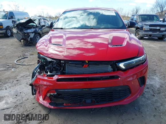 2024 Dodge Hornet GT with VIN ZACNDFAN4R3A35503, listed as a IAAI auction lot 41968448 with 5,291 mi miles and . Bid and sale history available at DreamBid. Image 12.