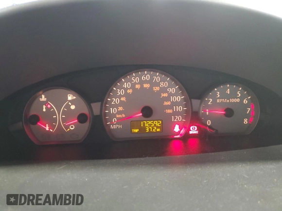 2004 Saturn ION z VIN 1G8AK52F84Z110982, wystawiony jako Copart lot #88958935 z przebiegiem 172 592 mil mil oraz Szkoda całkowita • Salvage title. Historia ofert i sprzedaży dostępna na DreamBid. Obrazek 9.