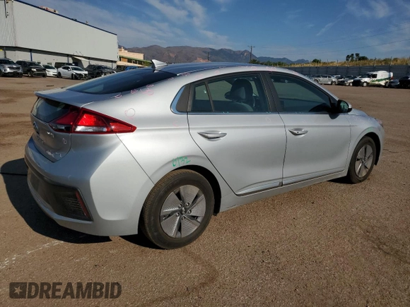 2021 Hyundai Ioniq SE with VIN KMHC75LC6MU245407, listed as a Copart auction lot 63655274 with 68,085 mi miles and Clean Title. Bid and sale history available at DreamBid. Image 3.