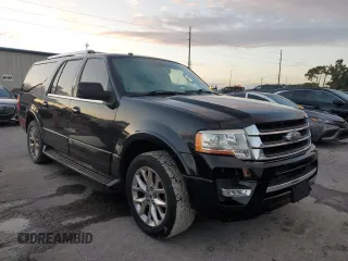 2016 Ford Expedition EL Limited with VIN 1FMJK2ATXGEF46624, listed as a Copart auction lot 73676804 with Not Provided miles and Salvage Title. Bid and sale history available at carsss.com. Image 4.