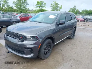 2023 Dodge Durango Pursuit with VIN 1C4SDJFTXPC631559, listed as a IAAI auction lot 42492276 with 18,243 mi miles and . Bid and sale history available at DreamBid. Image 2.