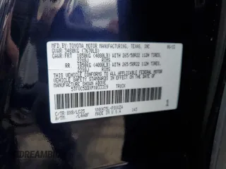 2023 Toyota Tundra Capstone Hybrid with VIN 5TFVC5DBXPX033319, listed as a Copart auction lot 73779344 with 9,723 mi miles and Salvage title. Bid and sale history available at DreamBid. Image 12.