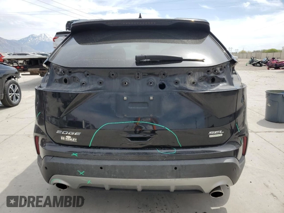 2019 Ford Edge SEL z VIN 2FMPK3J99KBB21856, wystawiony jako Copart lot #53104645 z przebiegiem 98 419 mil mil oraz Szkoda całkowita • Salvage title. Historia ofert i sprzedaży dostępna na DreamBid. Obrazek 6.
