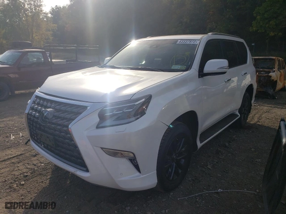 2021 Lexus GX with VIN JTJAM7BX4M5292351, listed as a Copart auction lot 63337972 with 36,048 mi miles. Bid and sale history available at carsss.com. Image 2.