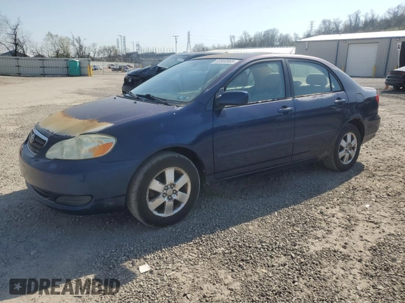 2005 Toyota Corolla CE with VIN 1NXBR30E65Z343807, listed as a Copart auction lot 53950965 with 95,260 mi miles and Clean Title. Bid and sale history available at DreamBid. Image 1.