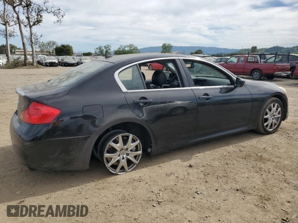 2010 Infiniti G37 Sedan Journey with VIN JN1CV6AP7AM201937, listed as a Copart auction lot 52913825 with Not Provided miles and Salvage Title. Bid and sale history available at carsss.com. Image 3.