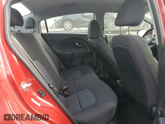 2017 Kia Rio LX with VIN KNADM4A31H6120515, listed as a Copart auction lot 74614204 with 83,204 mi miles and Salvage Title. Bid and sale history available at carsss.com. Image 10.