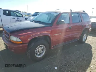 2001 Dodge Durango with VIN 1B4HS28Z61F579891, listed as a Copart auction lot 80510284 with 186,180 mi miles and Clean Title. Bid and sale history available at carsss.com. Image 1.