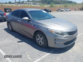 2016 Kia Optima LX z VIN 5XXGT4L30GG052644, wystawiony jako IAAI lot #42504122 z przebiegiem 181 409 mil mil oraz . Historia ofert i sprzedaży dostępna na DreamBid. Obrazek 1.