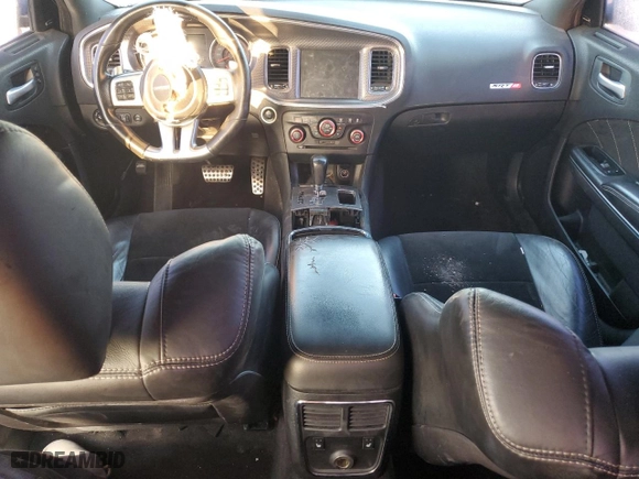 2012 Dodge Charger SRT8 with VIN 2C3CDXEJ8CH103618, listed as a Copart auction lot 77995704 with 0 mi miles and Salvage Title. Bid and sale history available at carsss.com. Image 8.