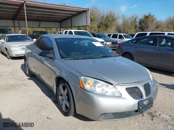 2007 Pontiac G6 GT with VIN 1G2ZH36N774264859, listed as a IAAI auction lot 41327536 with NaN miles. Bid and sale history available at carsss.com. Image 1.