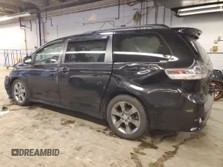 2011 Toyota Sienna SE with VIN 5TDXK3DC5BS115806, listed as a Copart auction lot 41824695 with 214,144 mi miles and Salvage Title. Bid and sale history available at carsss.com. Image 2.