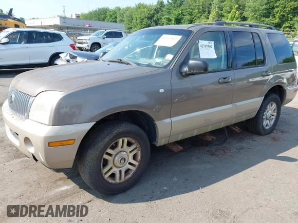 2004 Mercury Mountaineer Convenience with VIN 4M2ZU86K04UJ10378, listed as a IAAI auction lot 42707502 with 184,466 mi miles and . Bid and sale history available at DreamBid. Image 2.